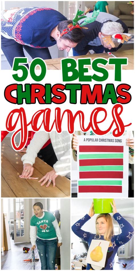 fun christmas games party